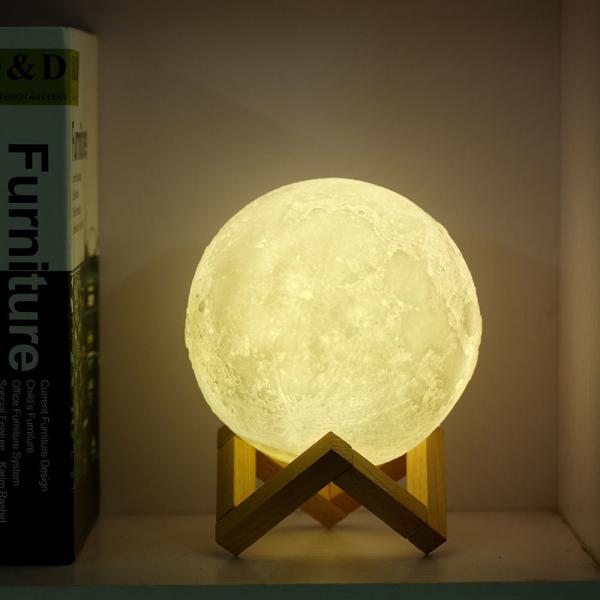 Buy cheap Decorative Smart Moon Lamp 15cm RGB Color Dimmable For Christmas Ambient from wholesalers