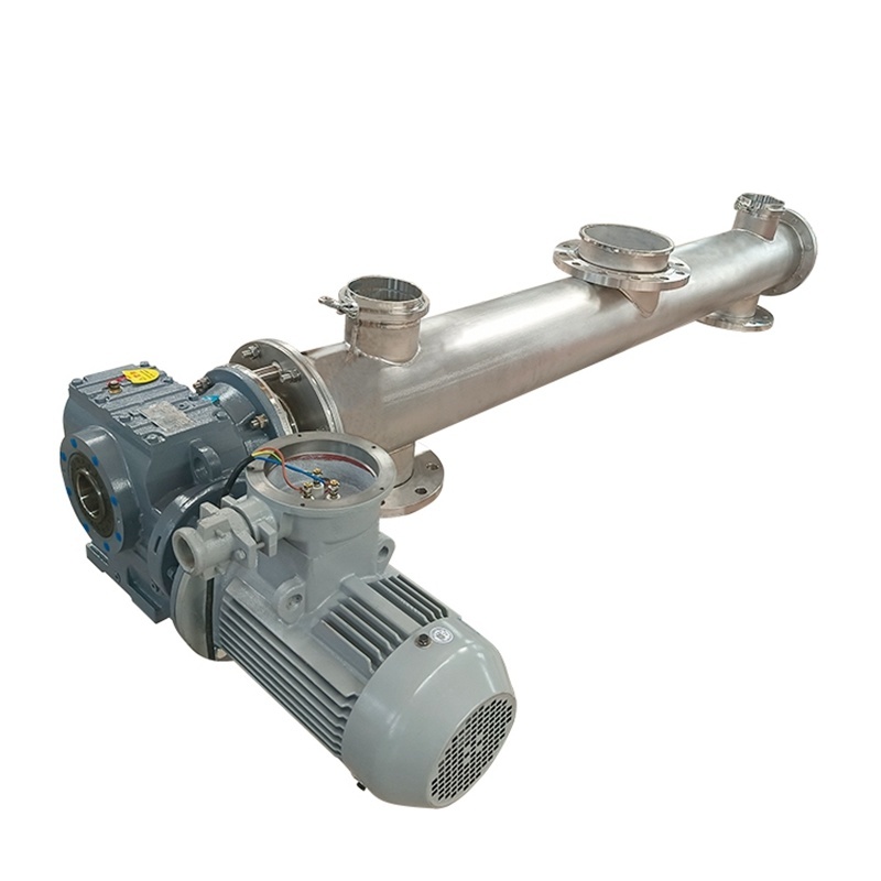 OEM Custom Auto Auger Screw Feeding Conveyor Machine Stainless Steel Screw Conveyor