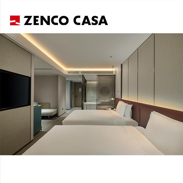 Buy cheap Modern Style Hotel Bedroom Set Made From Selected High Quality Solid Wood from wholesalers