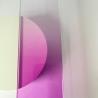 Buy cheap White Purple Gradient Glass Laminated Stained Fused Art Glass from wholesalers