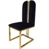 Buy cheap Gold Leg Velvet Dining Chairs from wholesalers