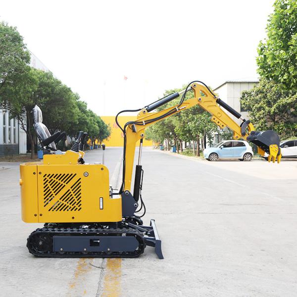 Buy cheap Diesel Mini Digger Agricultural Micro Clamshell Shovel Escavator 1.8 Ton Household Crawler 1ton Mini Excavator from wholesalers