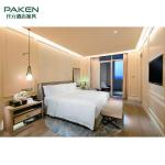 Fashionable Five Star Hotel Bedroom Furniture Set , Luxury Upholstery Bedroom
