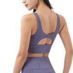 220gsm Yoga Sports Bras Racerback Sports Bras For Women High Impact