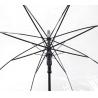 Buy cheap Collapsible Clear Plastic Umbrellas , Durable Dome Clear Folding Umbrella from wholesalers