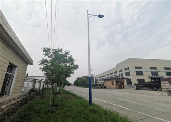 Buy cheap Height 15M Street Tubular Strain Pole With LED Lamp Angle Pole from wholesalers