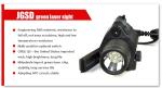 Green Laser Sight and LED for Picatinny Rail,green Laser Sight