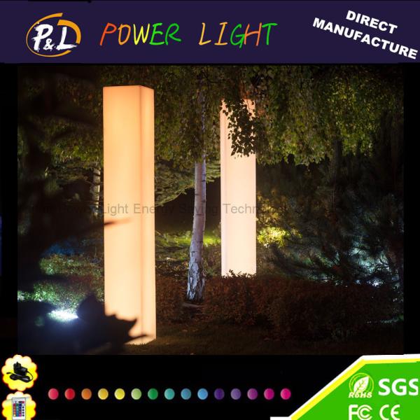 Buy cheap 16 Colors Changing LED Square Pillar Light Wedding decoration from wholesalers