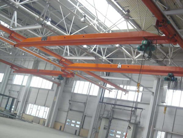 Steel Box Type Single Girder Underslung Crane Electric Travelling Single Beam Bridge