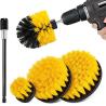 Buy cheap 5 Pcs Drill Cleaning Brush Cordless Screwdriver Accessories For Car, Rims, Tiles from wholesalers
