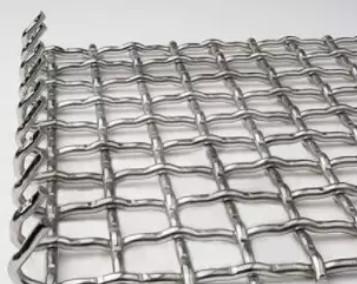 Buy cheap BBQ Grill Stainless Steel Crimped Woven Wire Mesh Tray 8 10 12 14 20 Mesh from wholesalers