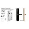 Buy cheap TH-8180 Rental houses system fingerprint Door Lock from wholesalers
