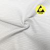 Buy cheap 5mm Stripe 65%Polyester 34%Vicose 1%Carbon Fiber Antistatic Fabric Cleanroom ESD Fabric Antistatic Cloth Fabric from wholesalers