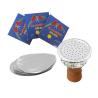Buy cheap Silver Hookah Shisha Aluminum Foil Paper With Hole For Tobacco Bowl Accessories from wholesalers
