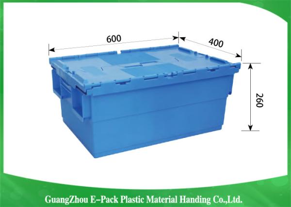 Buy cheap Stardard Blue Large Plastic Storage Containers , Space Saving Plastic Bin Storage from wholesalers