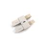 Buy cheap FTTH LC SC Multimode Duplex Hybrid Fiber Optical Cable Adapter Flange 50/125 Grey Color from wholesalers