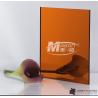 Buy cheap Glossy Thin Rose Gold Mirror Acrylic Sheet 1.22x1.83m from wholesalers