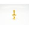 Buy cheap Gold Plated 4 Holes Flanges Mount RF Connector SMA Straight 50Ohm Male to Male Adapter from wholesalers