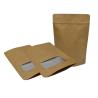 Buy cheap Clear Stand Up Recyclable Brown Kraft Paper Bag from wholesalers