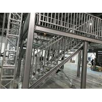 Buy cheap High Strength Metal Steel Structure Building Platform Luminate Glass Exterior product