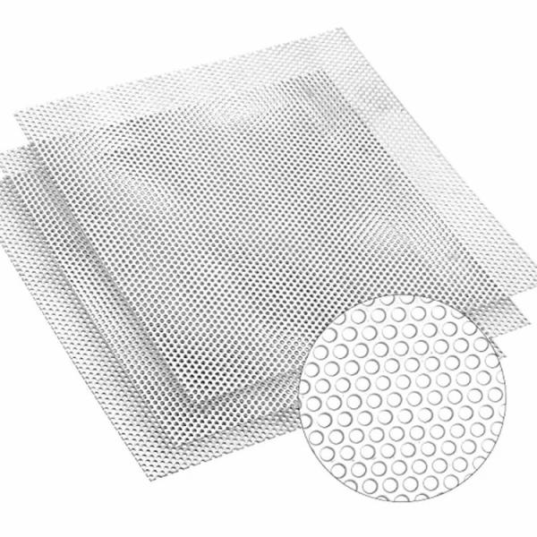 Galvanized Stainless CNC Machining Parts Stamping Decorative Perforated Metal