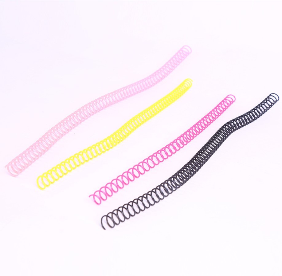 Eco Friendly 1/4'' PVC PET Plastic Coil Binding Wire