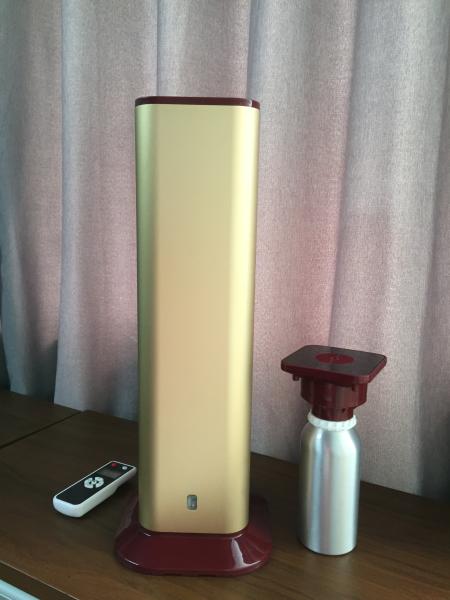 Buy cheap 12w Remote Control Black / Silver / Gold Fragrance Oil Dispenser Machine 1500CBM SW1500 from wholesalers