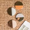 Buy cheap Blue/Green/Black Marbled Ceramic Coaster Set Popular Choice For Table Decoration from wholesalers