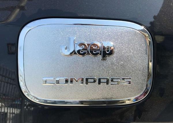 Buy cheap Chromed Auto Body Trim Parts For Jeep Compass 2017 , Fuel Tank Cap Cover from wholesalers