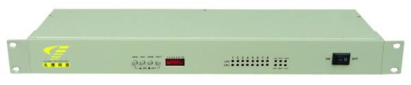 4FE Wire Speed Fiber Optical Network Series , 4 To16 E1 PDH Optical Multiplexer