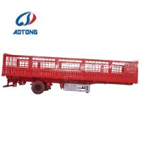 Buy cheap Semi-Trailer 3 Axles 60 Tons Animal Poultry Grid Positions Fence Stake Cargo product
