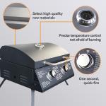 Metal Housing Smokeless Propane 2 Burner Rotisserie Bbq Barbecue Oven Stove