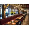 Buy cheap Straight Lines Leather Restaurant Wall Bench Seating Custom Size / Color Booth Sofa from wholesalers
