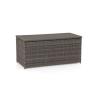 Buy cheap Aluminum Frame Garden Wicker Cushion Storage Box High Density Weaving from wholesalers