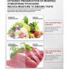 Buy cheap Meat Salad Skin Vacuum Packing Machine Skin Pack MAP Tray Sealing Machine from wholesalers