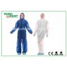 Buy cheap Anti-Dust Anti-Bacterial Hooded Disposable Protective Coverall With Elastic Wrist/Ankle/Waist And Feet Cover from wholesalers