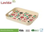 Food grade Home Professional Use Bamboo fibre Tray Plant Fibre Serving Tray with