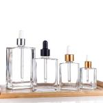 Buy cheap Glass Cosmetic Serum Essential Oil Dropper Bottle Eco Clear 10ml 2.3cm Dia from wholesalers