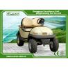 Buy cheap Beach Electric Utility Carts With Yellow 4 Seater Without Roof / Electric Hunting Carts from wholesalers