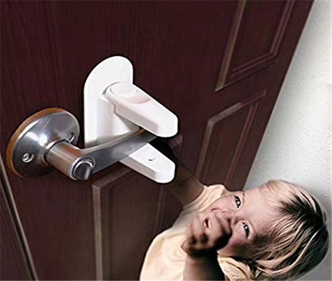 BY18MBSS02 Door Handle Locks For Child Safety Small Business 2 Pack