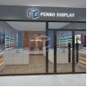 Buy cheap 20mm Thick MDF Smoke Shop Furniture Spray Painted With Metal Halide from wholesalers
