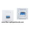 Buy cheap FTTH wall mount box fiber faceplate for SC duplex adapter from wholesalers