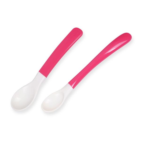 Buy cheap PP TPE Soft Baby 110℃ Color Changing Plastic Spoons from wholesalers