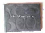 Abrasion resistant natural rubber shoe sole material sheets flower pattern