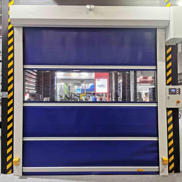 Quality Insulated Industrial High Speed Roller Shutter , High Security Rapid Shutter Door for sale