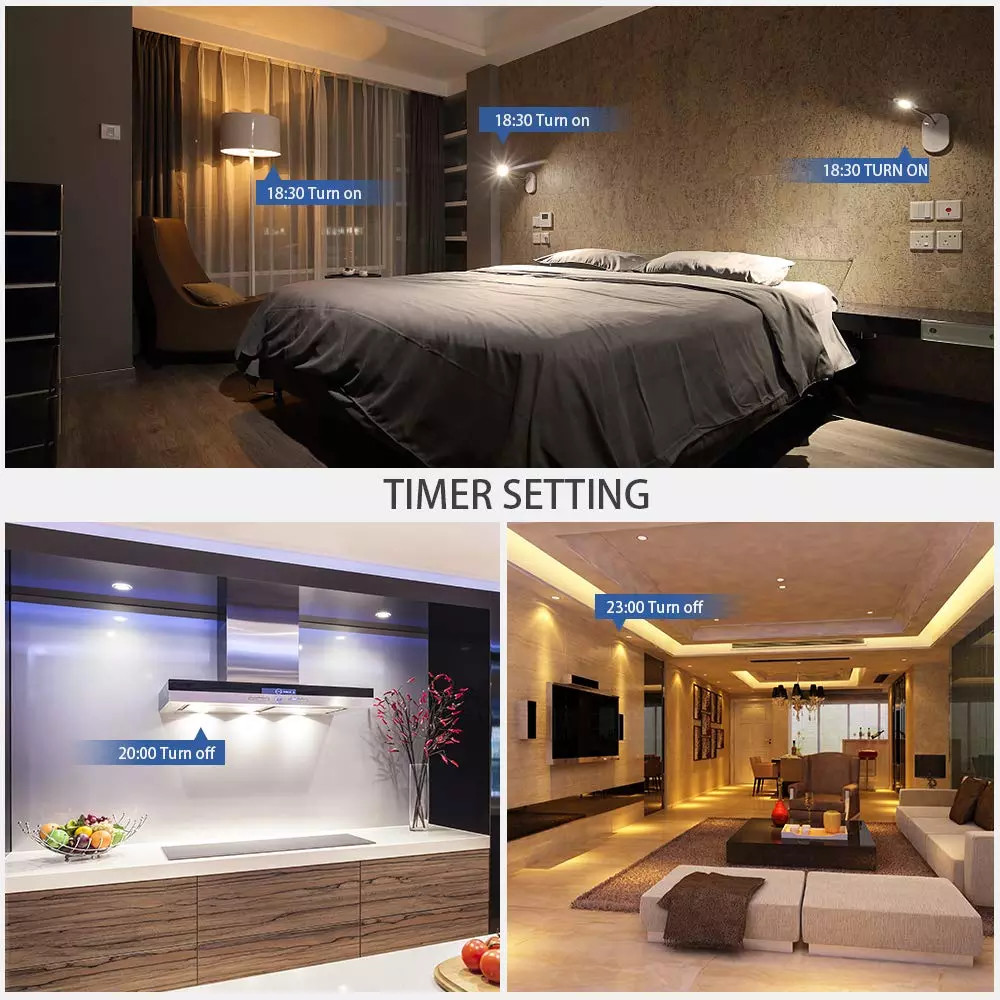 Smart Home Intelligent Dedicated Wireless Wifi Smart Plug Wall Mounted Double Hole Multi Pin Switch Socket