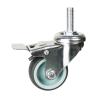 Buy cheap Swivel Lock Light Duty Steel Casters Grey Wheels 2-4 Inches Radius - Up To 144 Lbs from wholesalers