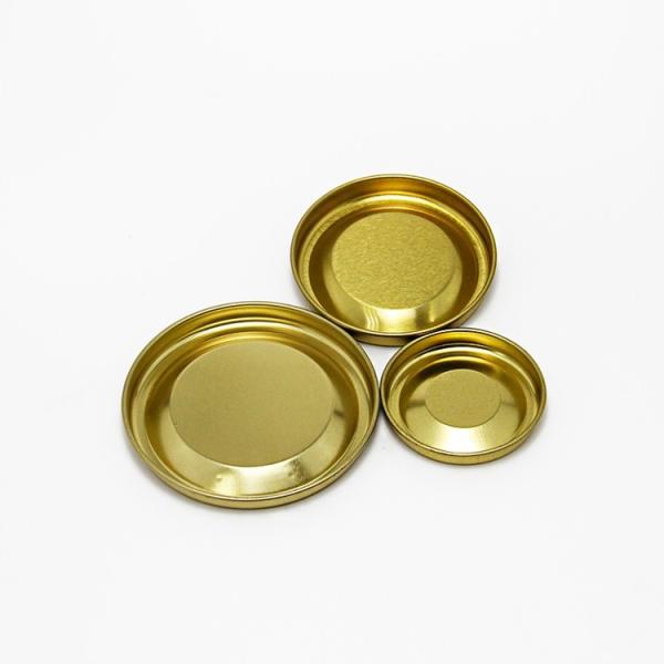Buy cheap Tinplate 83mm Cover For Paper Can Metal Tinplate Lid Inner Plug Lid Cover from wholesalers