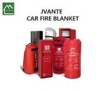 High Silica White JAT-303 Fire Fighting Blanket 0.6 Thickness Fiberglass Vehicle