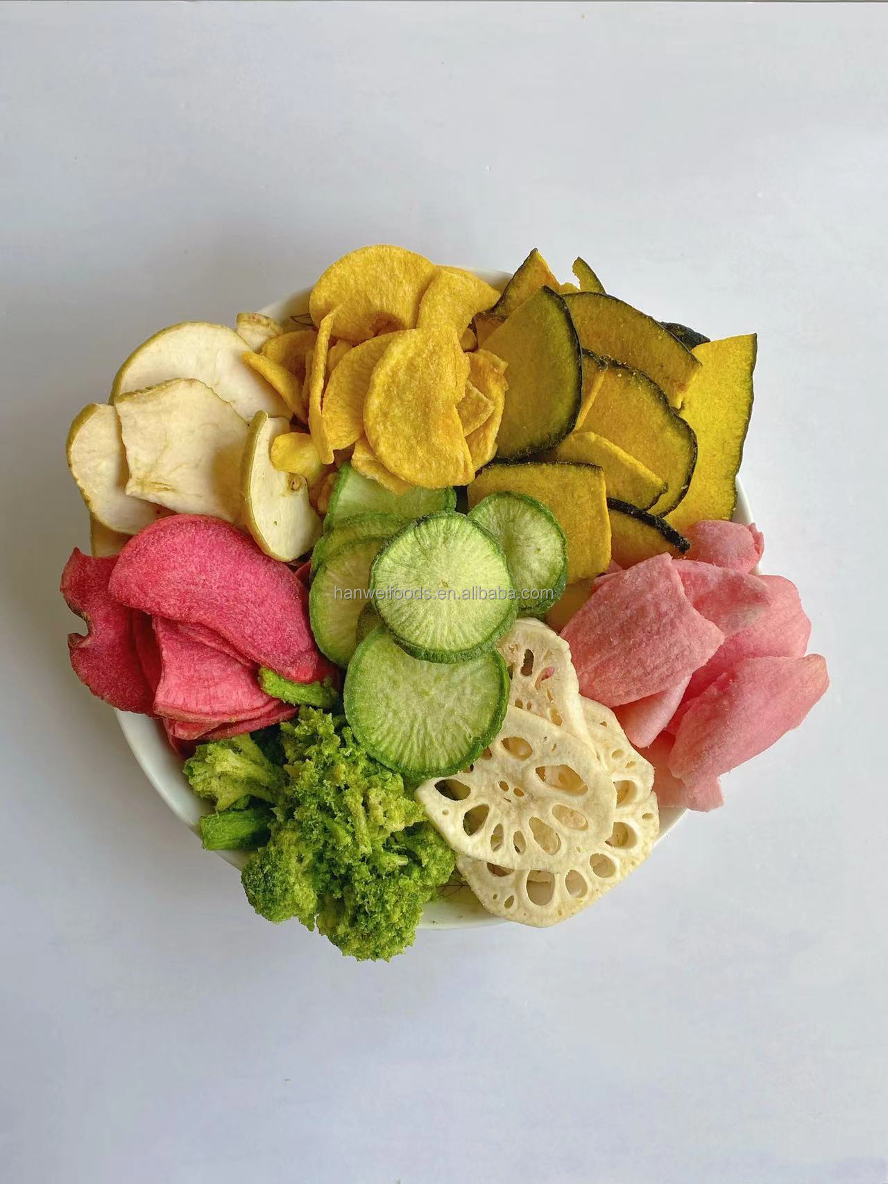 Nutritious Dried Fruits Vegetables OEM Dehydrated Kiwi Chips
